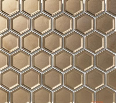 Mozaïek tegels HAM-FK-7307 Bronze Metallic (5,1x5,9) Mozaïek 28,1x32,5