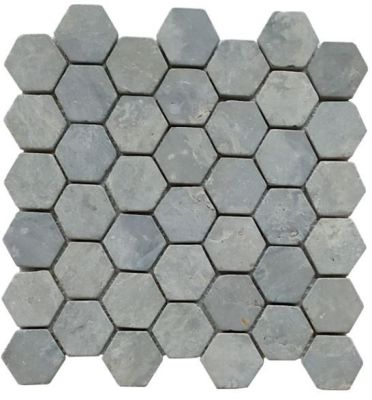 Wandtegel Hexagon Grijs 30x30