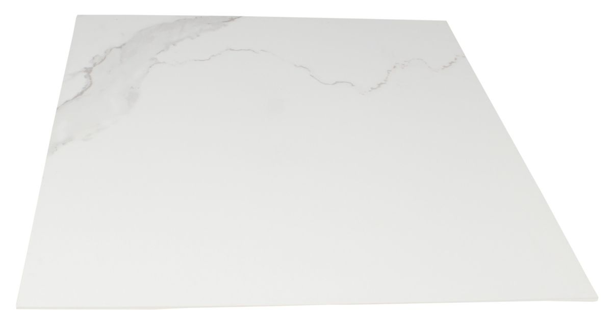 vloertegel calacatta white mat 60x60